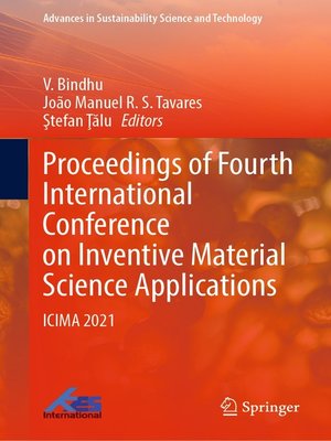cover image of Proceedings of Fourth International Conference on Inventive Material Science Applications